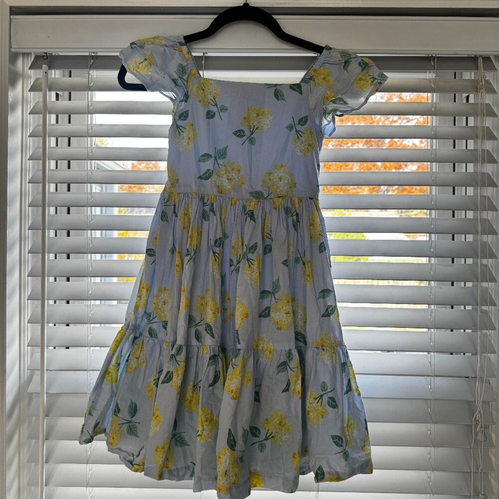EUC Janie & Jack Spring Floral Dress Sz 7